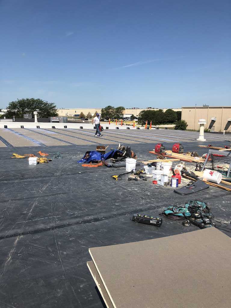 leaking roof repair in champaign county illinois
