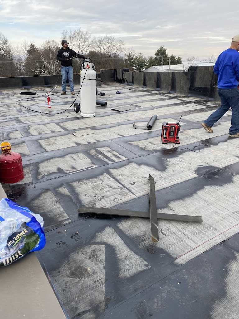 new modified bitumen roof in Arthur, IL