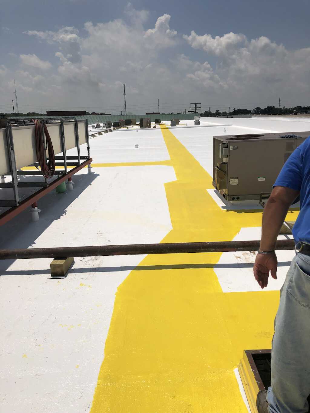 Shelby county IL flat roof coating repair