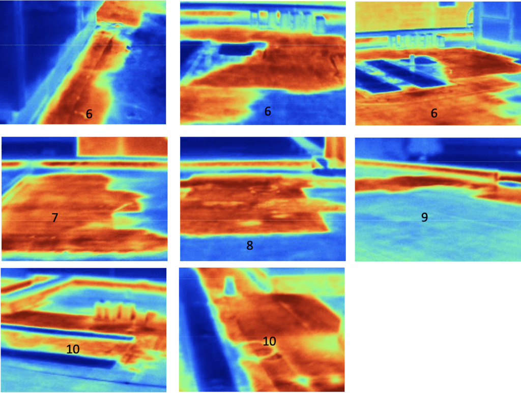 Effingham, IL School EPDM & Acrylic Roof Coating Thermography