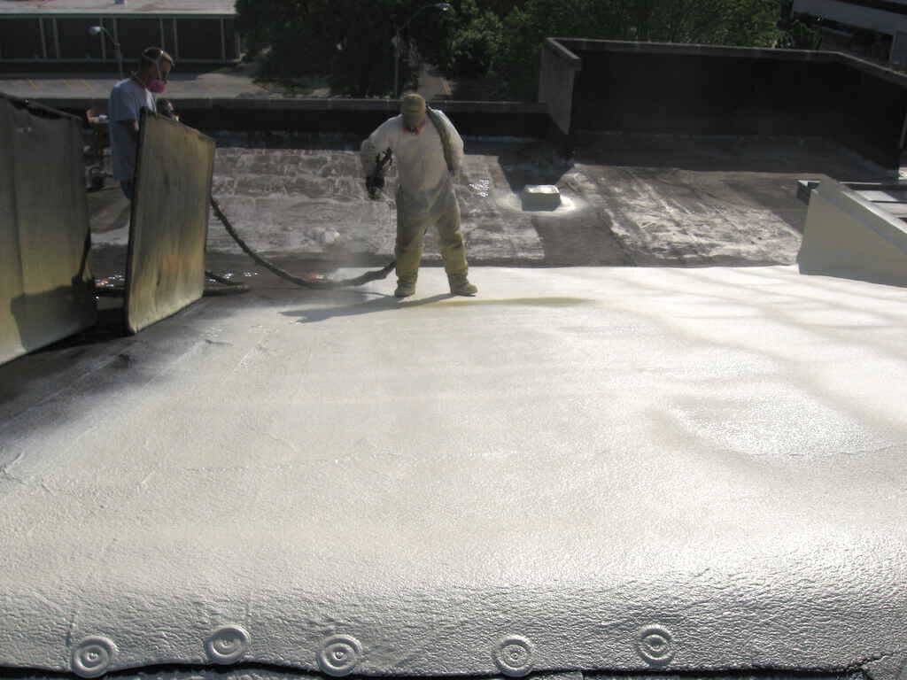 Spray Polyurethane Foam Roof Repair in Iowa