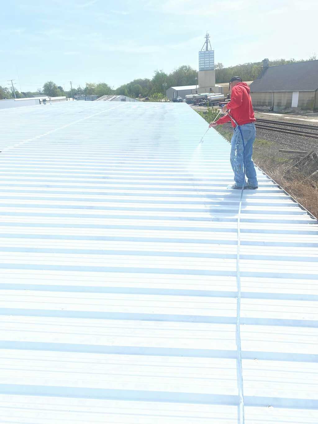 Leaking Warehouse Roof Repair in Effingham, IL