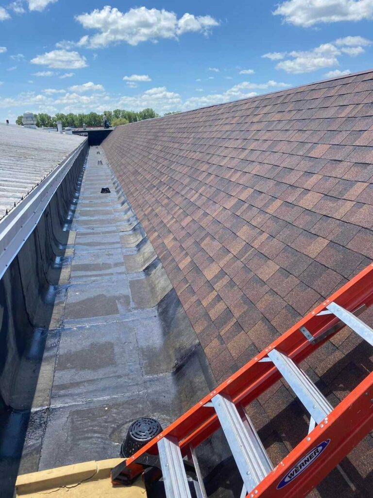 Leaking Roof Repaired with Mod-bit shingles in Effingham, IL